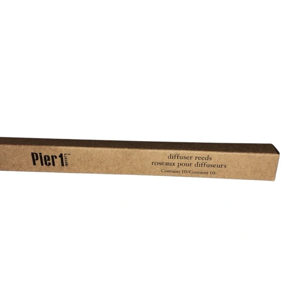 Pier 1 Refill Reeds For Reed Diffuser Oils pkg Of 10 Reeds new